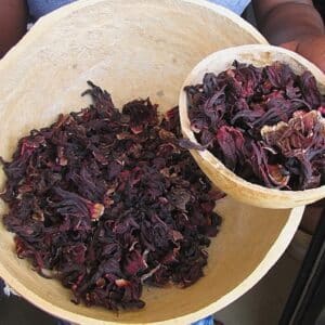 Bissap, Fleurs séchées d'Hibiscus sabdariffa, Roselle